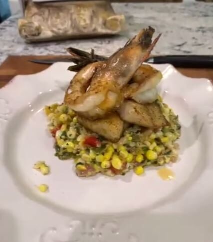 Final Snapper Dish